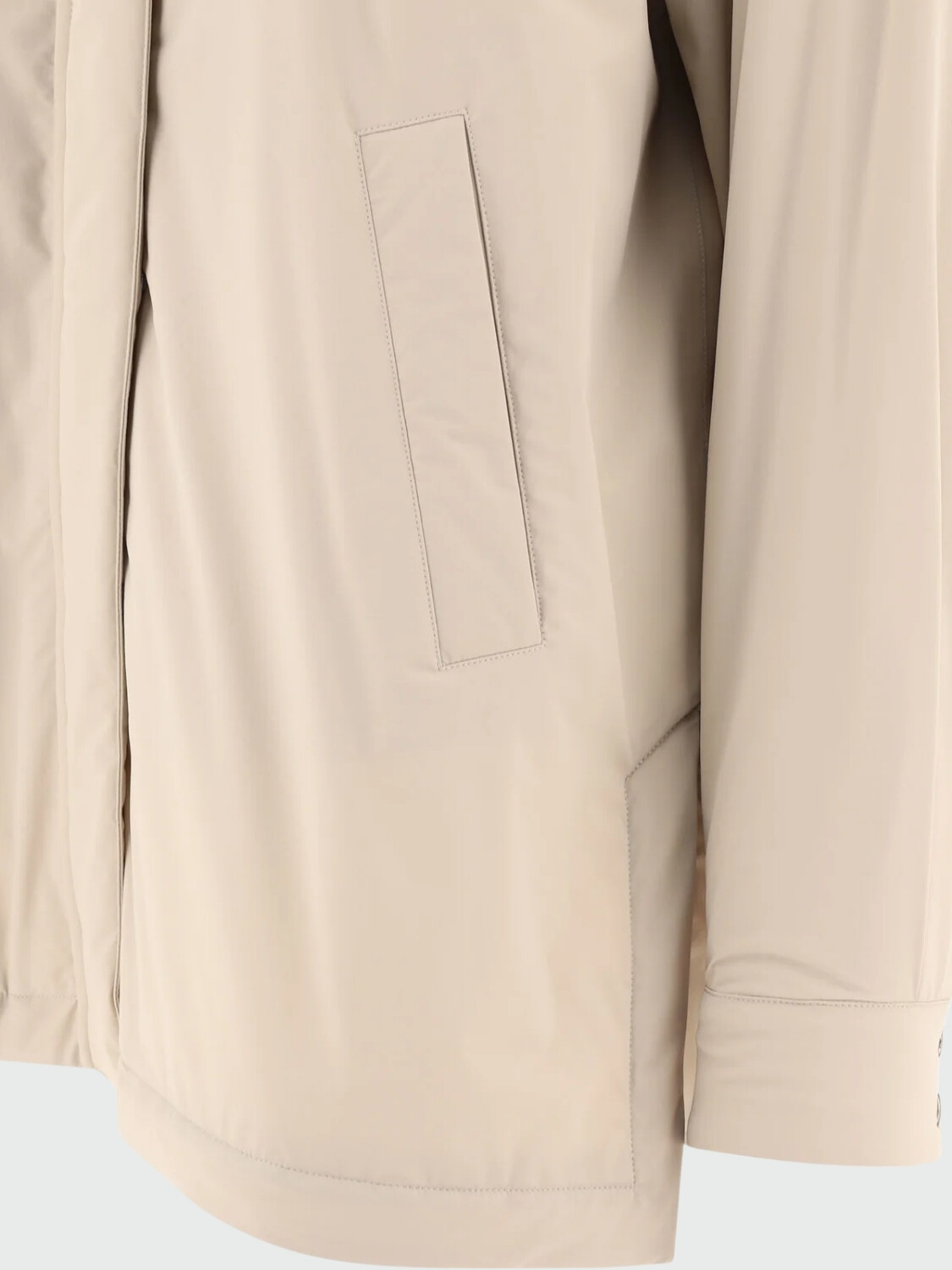 Herno - Campera acampanada de nylon flexible Azul