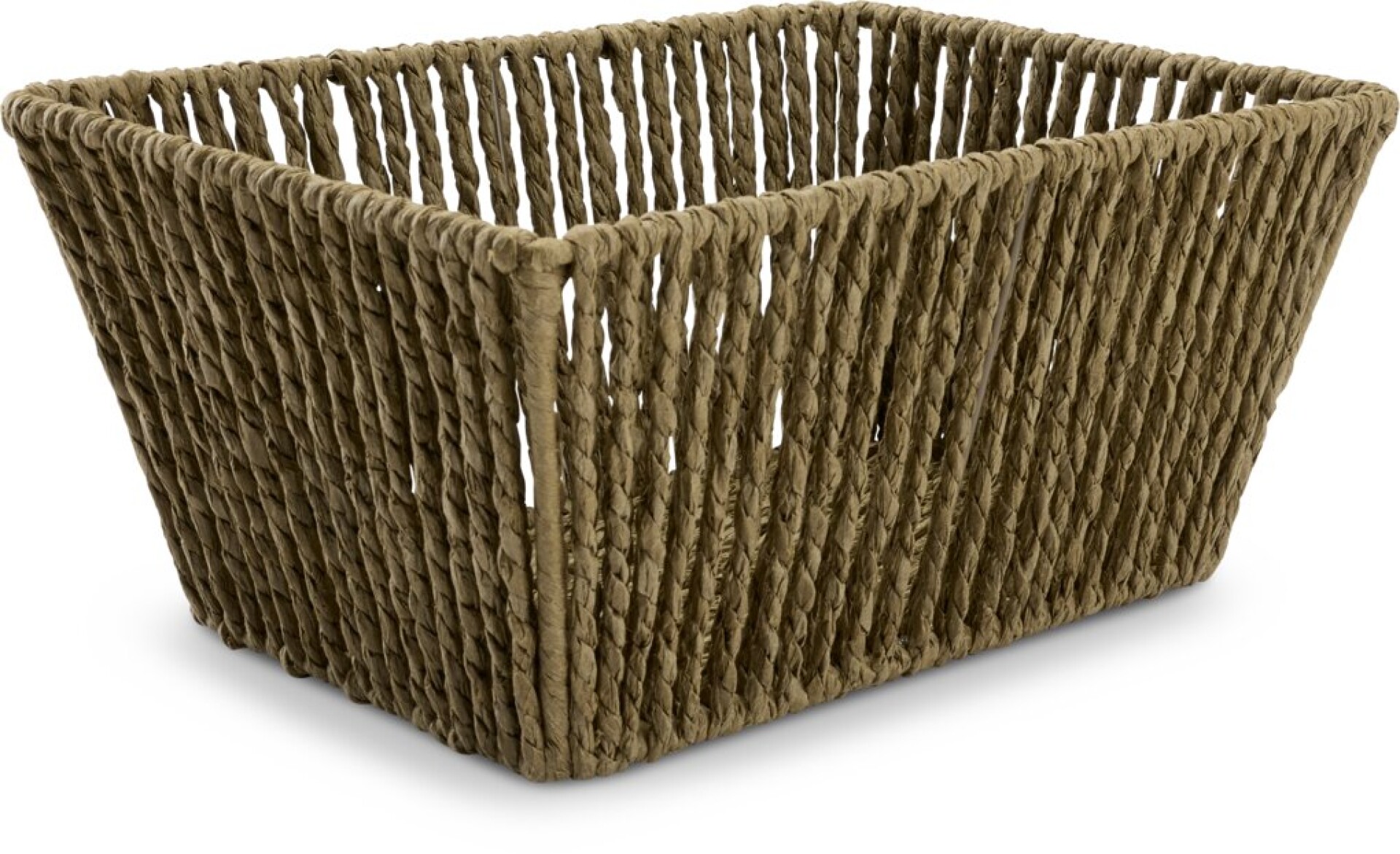 Cesta LARSEMIL 18x26x12 cm verde oliva. 