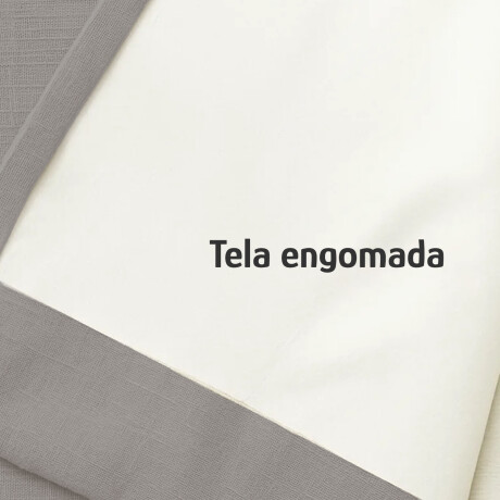 Cortina Blackout 140x230 Cm No Pasa Luz Living Dormitorio Gris Oscuro