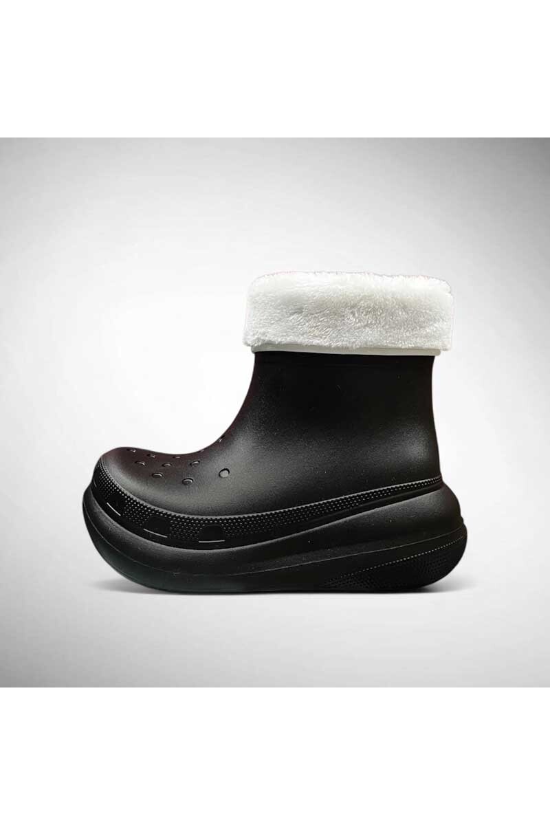 BOTA DE LLUVIA TIPO GOMÓN Negro