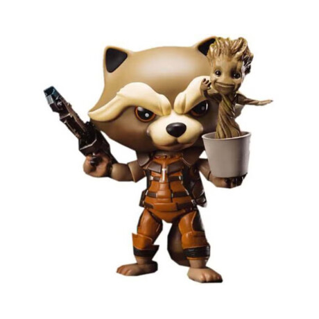 Figura Rocket Raccoon With Dancing Groot - Guardianes de la galaxia Figura Rocket Raccoon With Dancing Groot - Guardianes de la galaxia