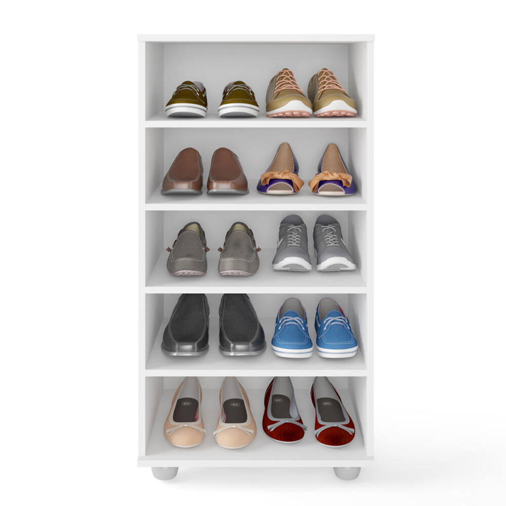 Zapatera / Puerta con espejo BLANCO