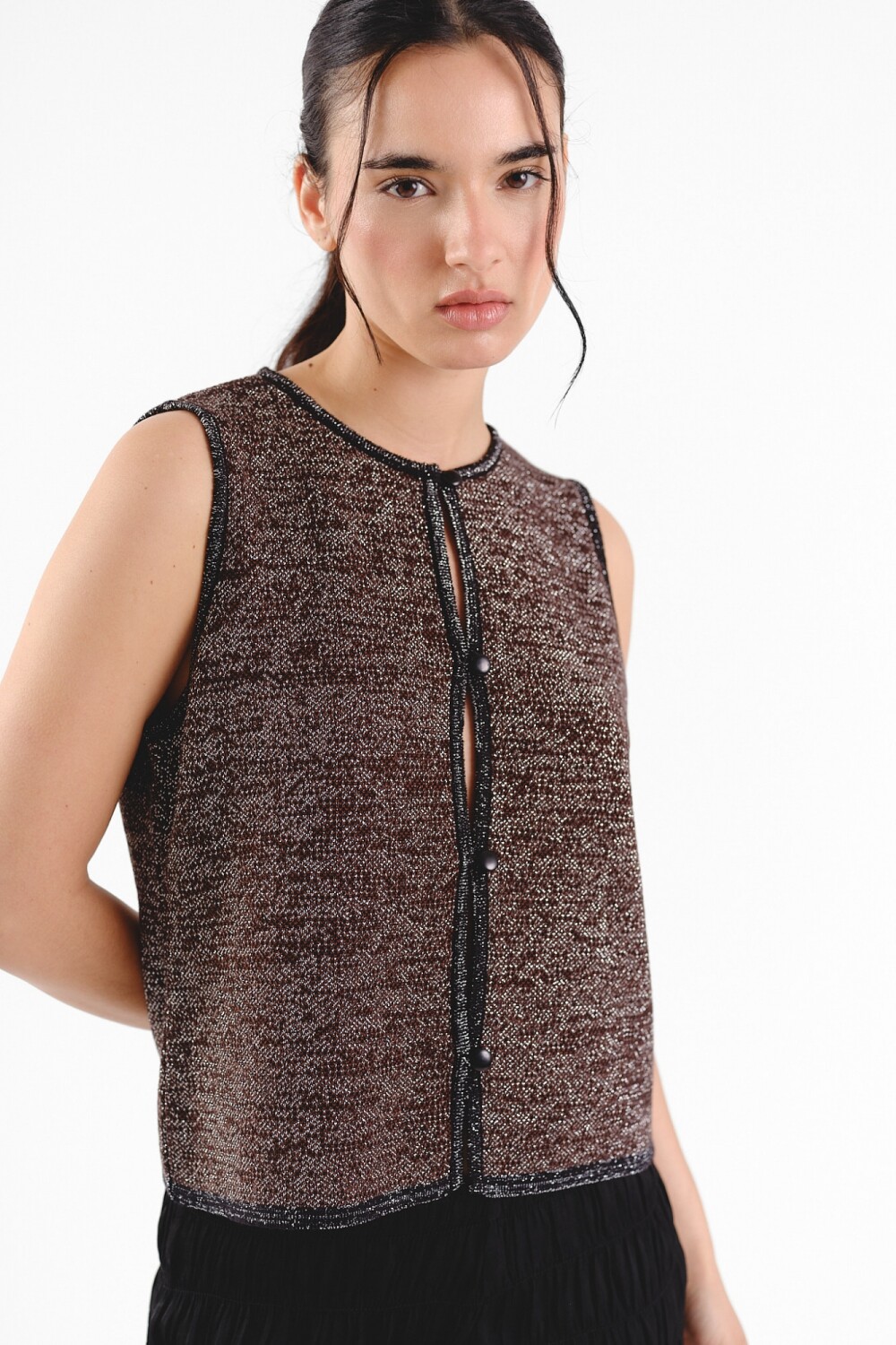 Top reversible Truco Negro