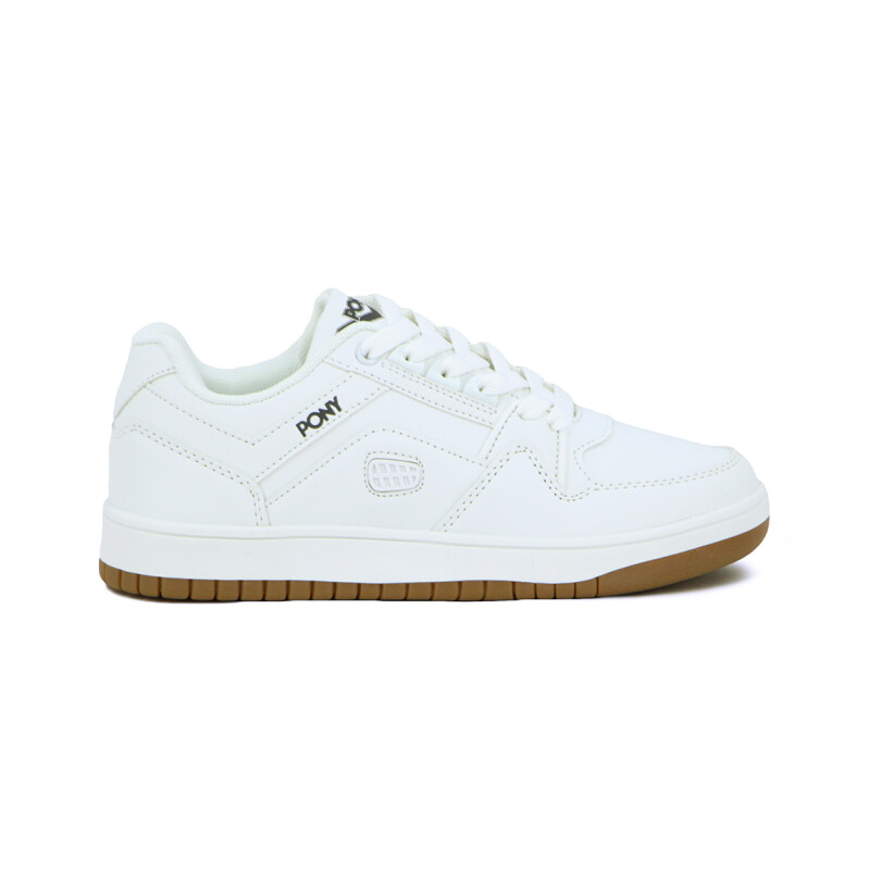 Pony Lifestyle M-100 Bajo Teen - White/white Blanco-blanco