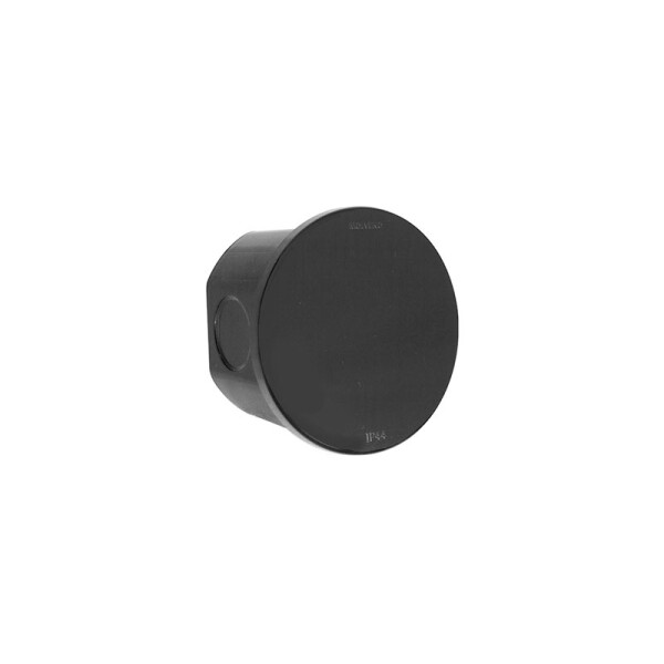 Caja negra estanca IP44 redonda Ø80x50mm CAN00039