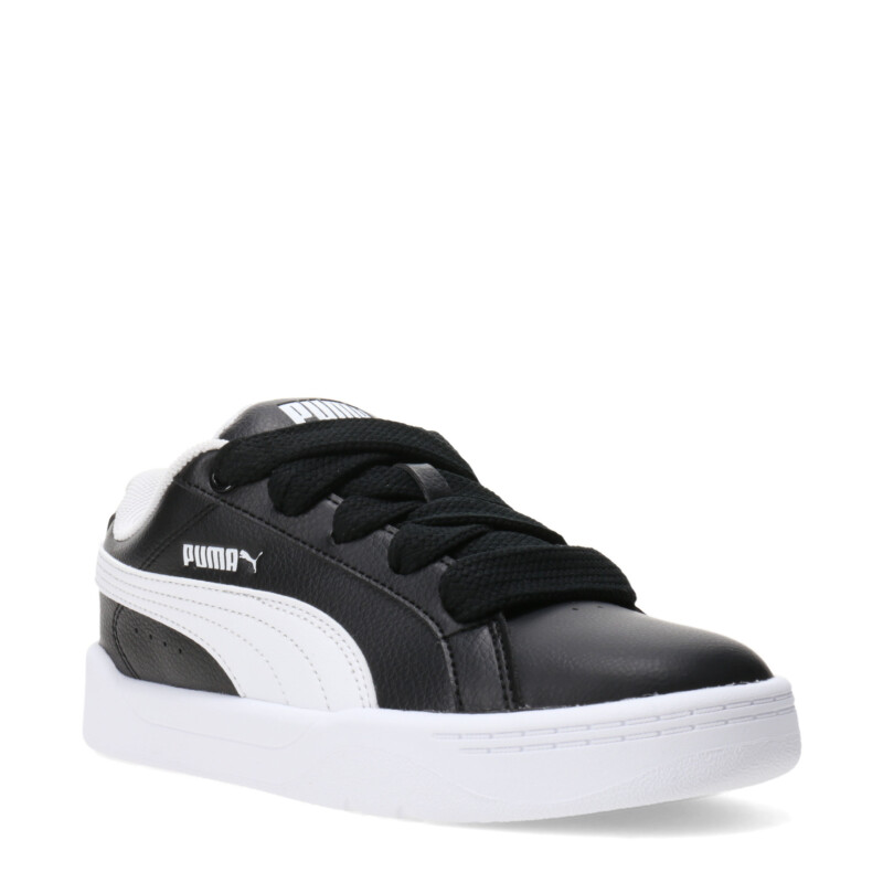 Championes de Niños Puma Park Life Style Easy Jrs Negro - Blanco