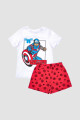 Pijama infantil captain america Blanco