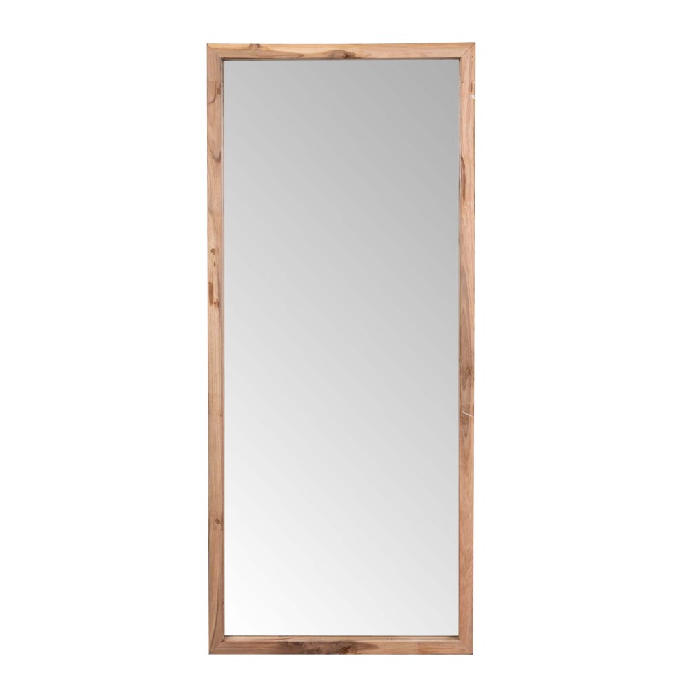 ESPEJO PIE 60X140CM MADERA-DE-TECA NATURAL-BEIGE NATURAL