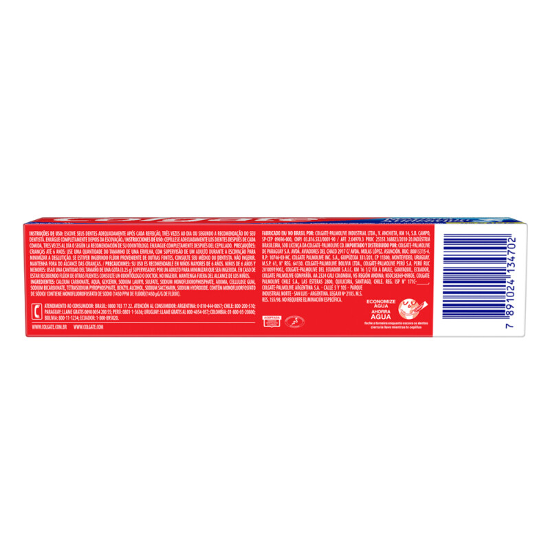 Pasta de Dientes Colgate MFP con Calcio 90 g Pasta de Dientes Colgate MFP con Calcio 90 g