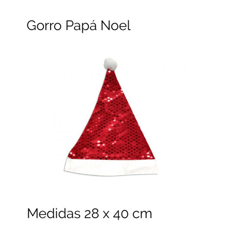 Gorros Navideño Papa Noel Gorros Navideño Papa Noel