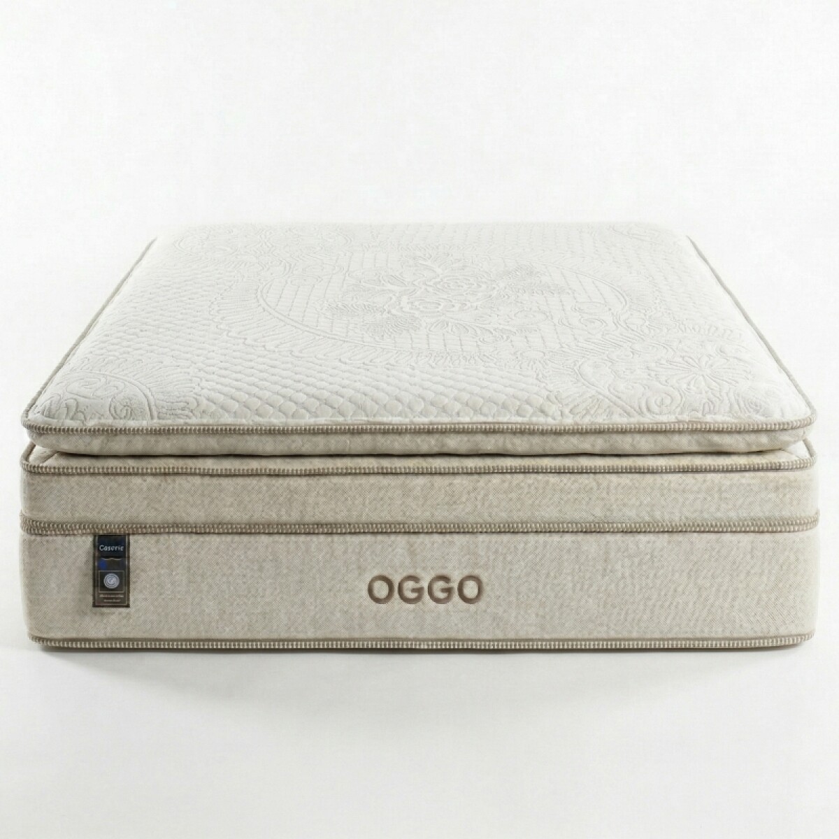 COLCHON QUEEN - Premium Copenhagen Espuma y Resortes Ensacados 158 x 198 x 42 cm 
