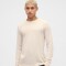 V-FRCH LS WAFFLE MINI LOGO CREW CHINO