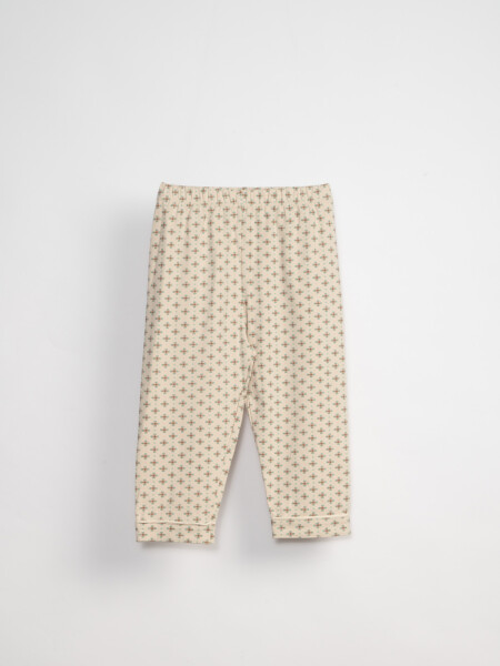 Conjunto pijama Estampado Crudo