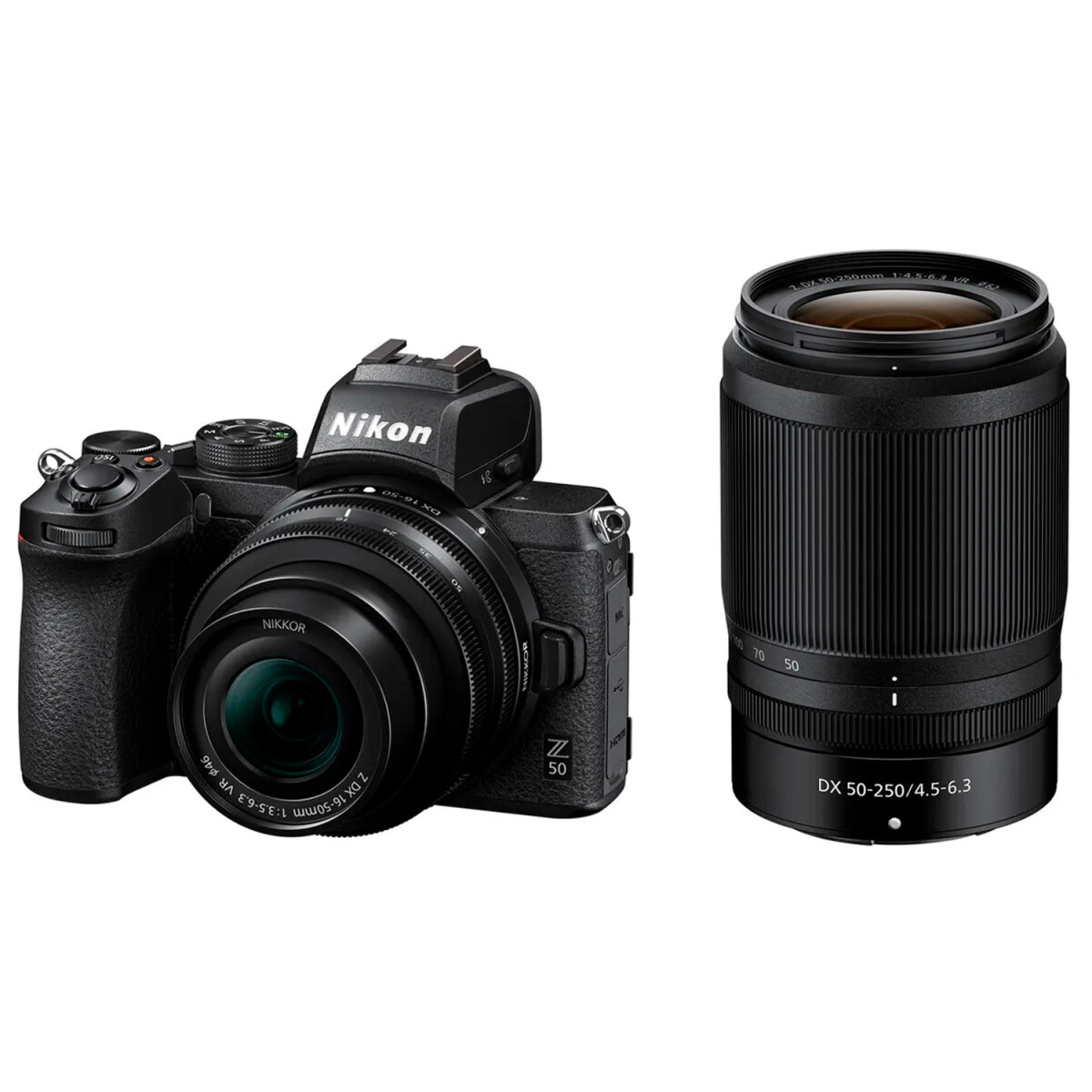 Camara Nikon Z50 Ii Mirrorless + 16-50mm + 50-250mm - CAMARA NIKON Z50 II 16-50MM + 50-250MM 