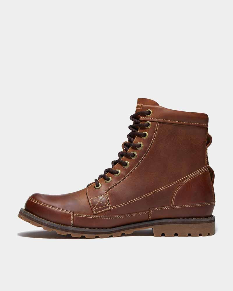 Botas Hiking Timberland Originals Mid Lace Up Boot Hombre Brown