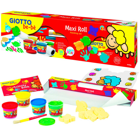 Set Giotto Maxi Bebe Pintar Con Los Dedos C/ Libro Gio273538