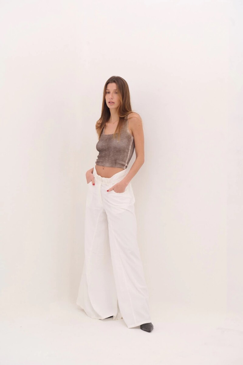 PANTALON SAORI Blanco