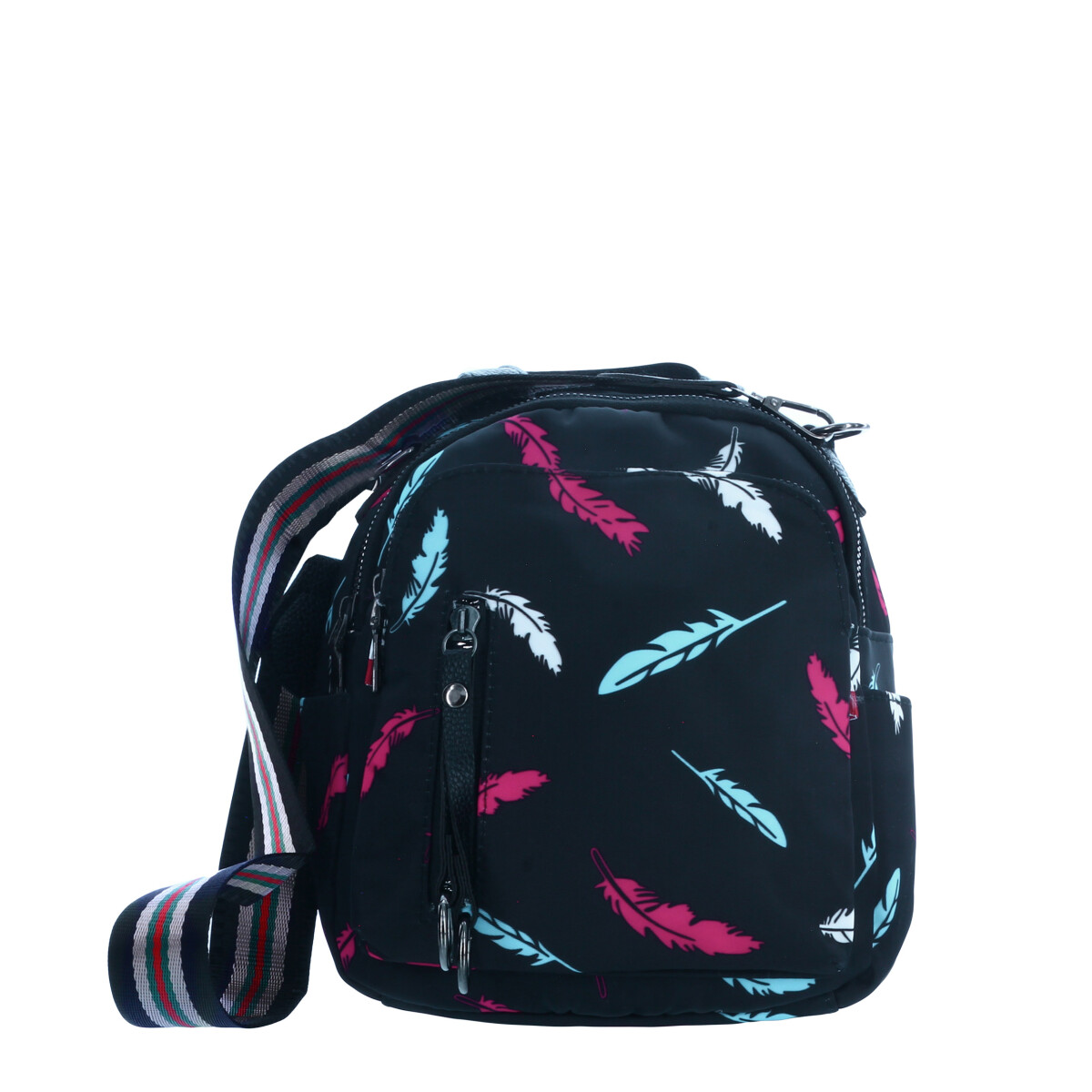 Mochila Miss Carol CARNIVAL de tela - Negro 