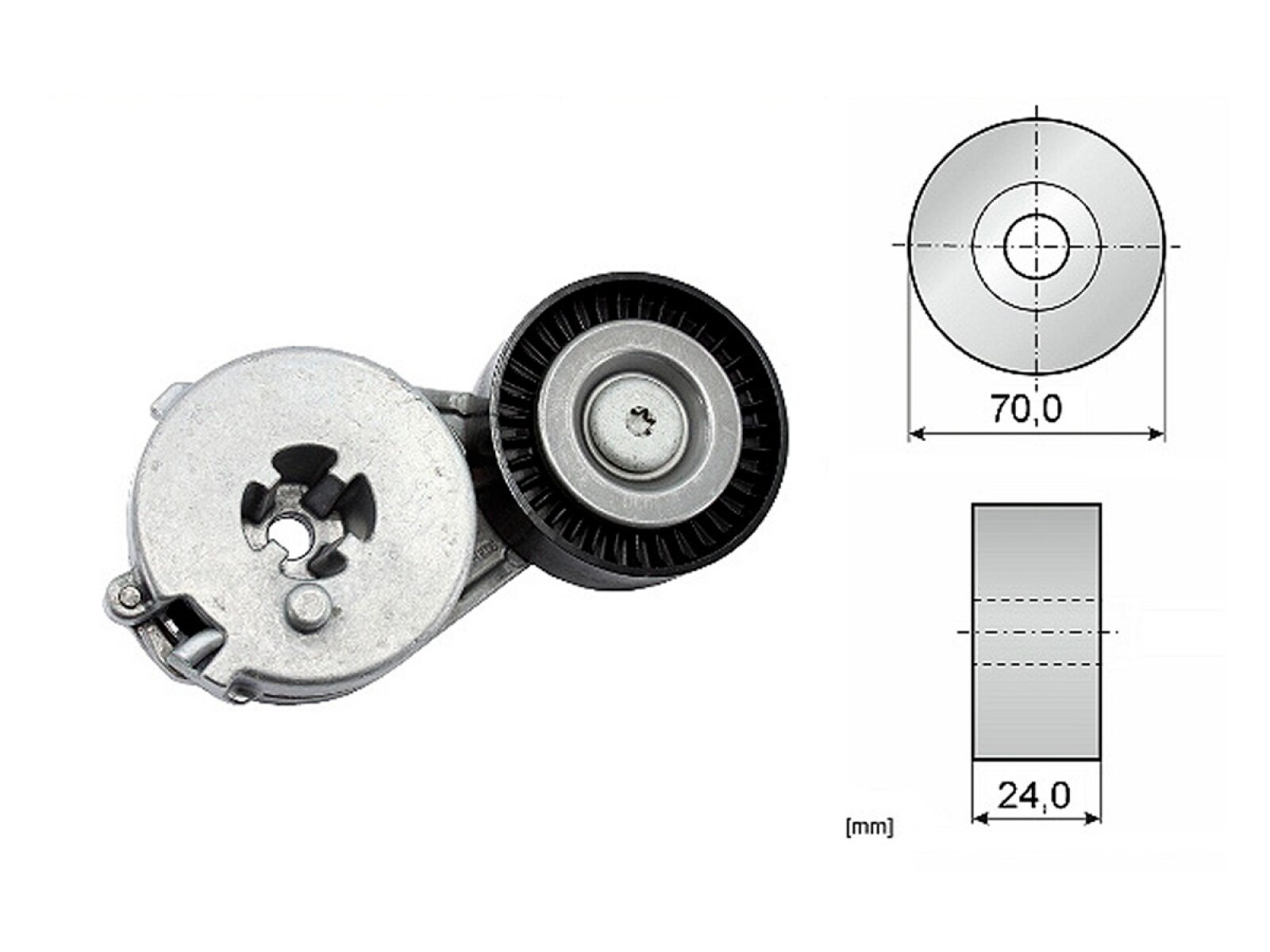 Tensor De La Correa Audi Q5/A5/A4, Volks Amarok 4X2 - 4X4 08-25 