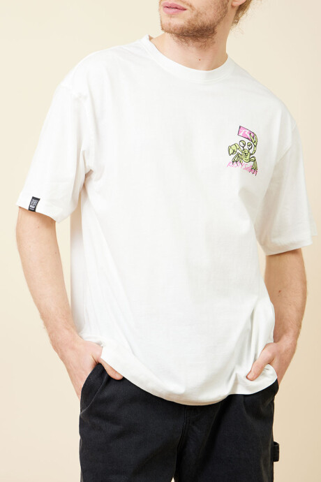 T-SHIRT MINGUS RUSTY Blanco