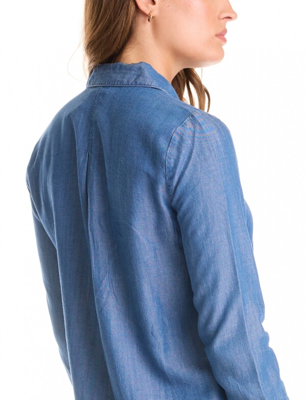 Blusa Lyocell Cuello JEAN