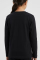 Camiseta manga larga NEGRO