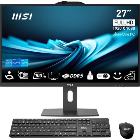 Equipo All In One Msi Core I5 4.7ghz, 8gb, 1tb Ssd, 27" Fhd EQUIPO ALL IN ONE MSI CORE I5 4.7GHZ, 8G