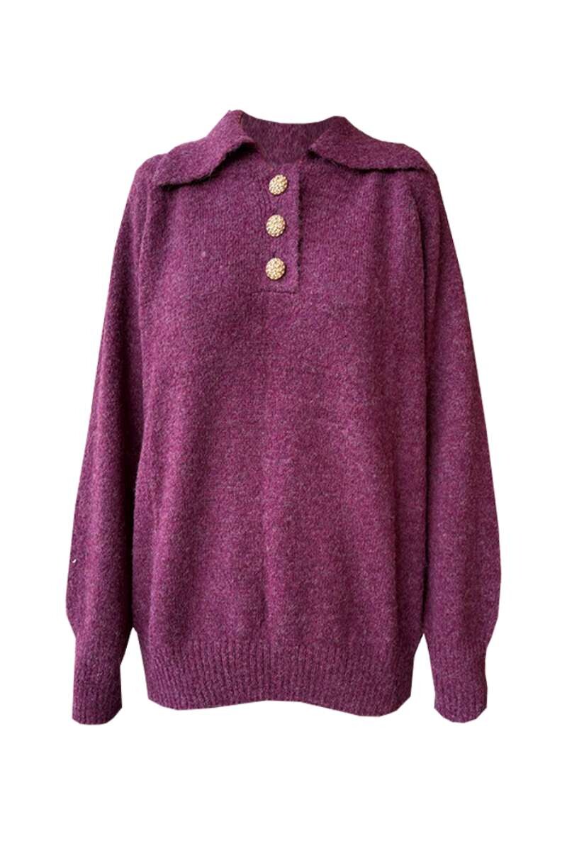 Pre Venta - Sweater Líbano Burdeo 