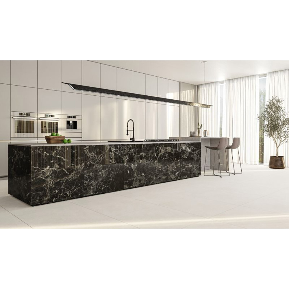 PORCELANATO MYTHOS BLACK PULIDO "A" 80X80 CM Porcelanato Mythos Black Pulido "a" 80x80 Cm