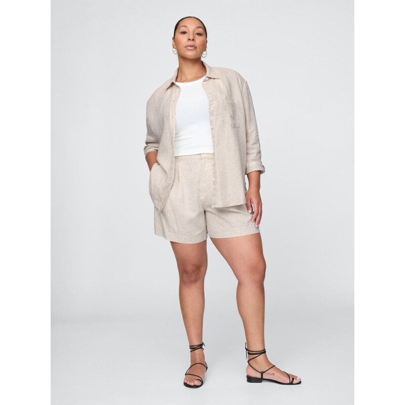 365 LINEN SHORT FLAX LINEN