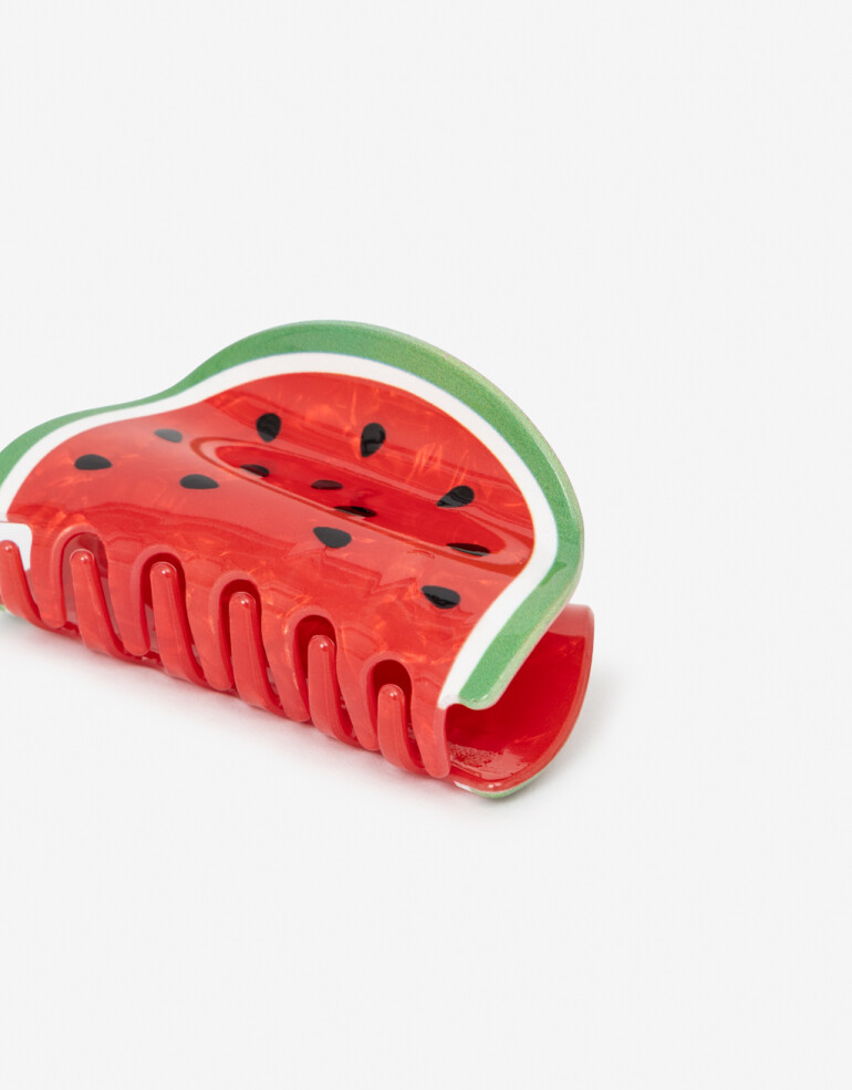 Broche Frutas Broche Acrílico Sandia - Combinacion Multicolor