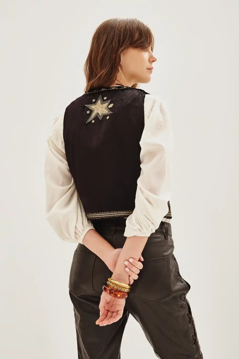 Chaleco Cosmos Negro