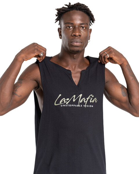 Musculosa negra U