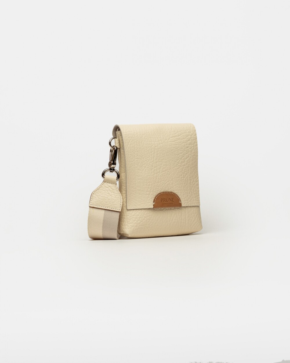 Mini bag Olivia en cuero graneado Cotton
