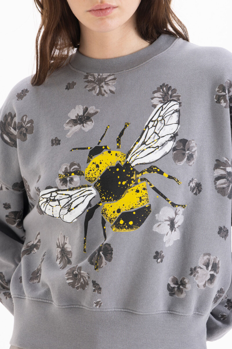 BUZO BEE Gris