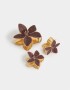 Broches Sets Con flores Set De Broches - Combinacion Bicolor