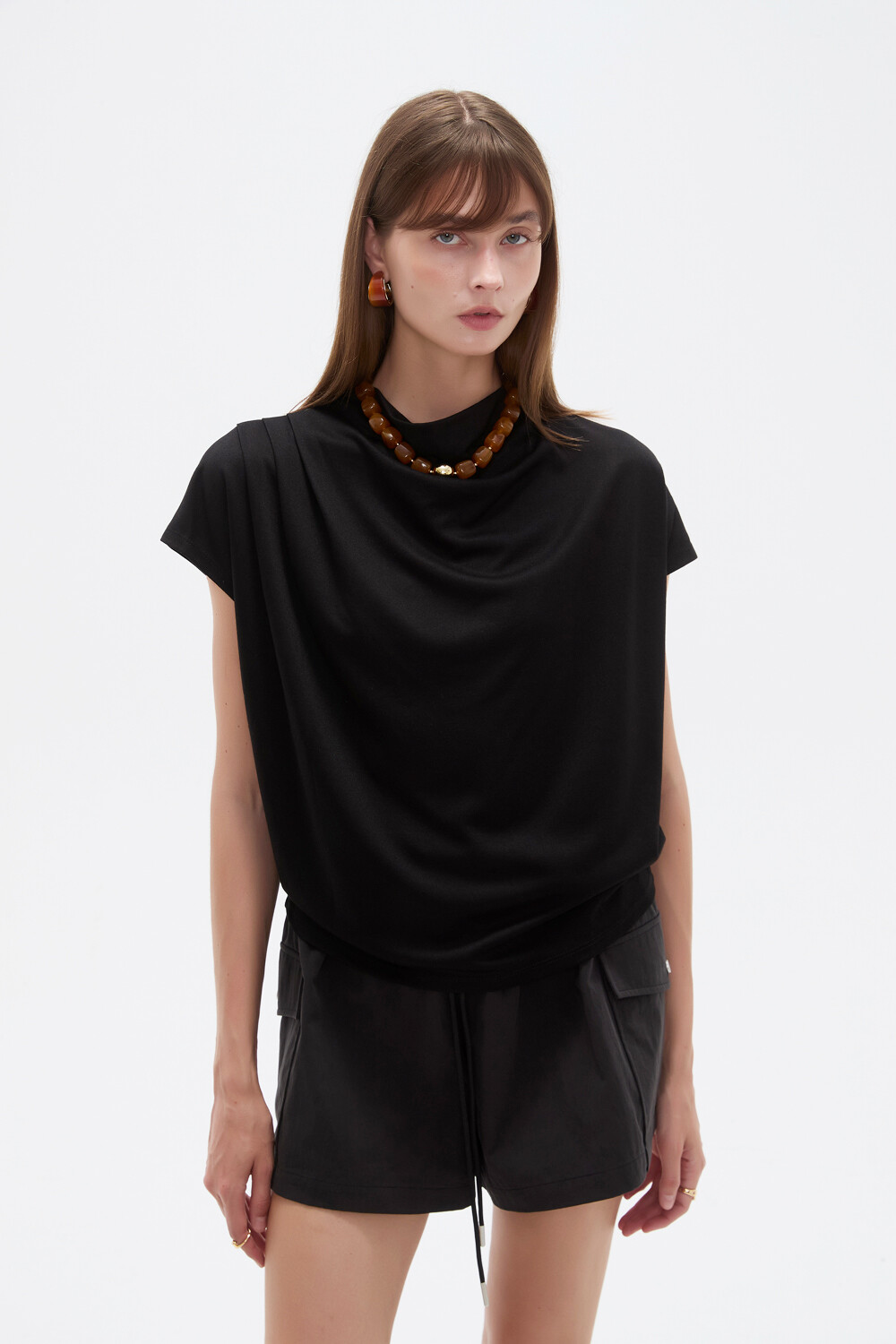 Tops Bornea Negro
