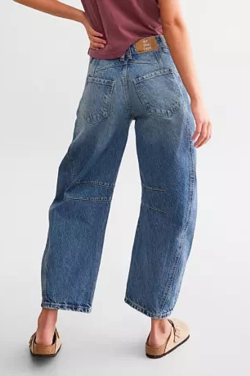 GOOD LUCK MID RISE B Azul