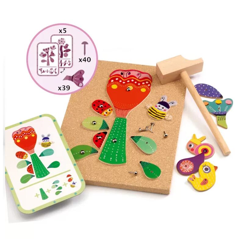 Jardín Tap Tap Juego de mesa creativo Djeco Jardín Tap Tap Juego de mesa creativo Djeco