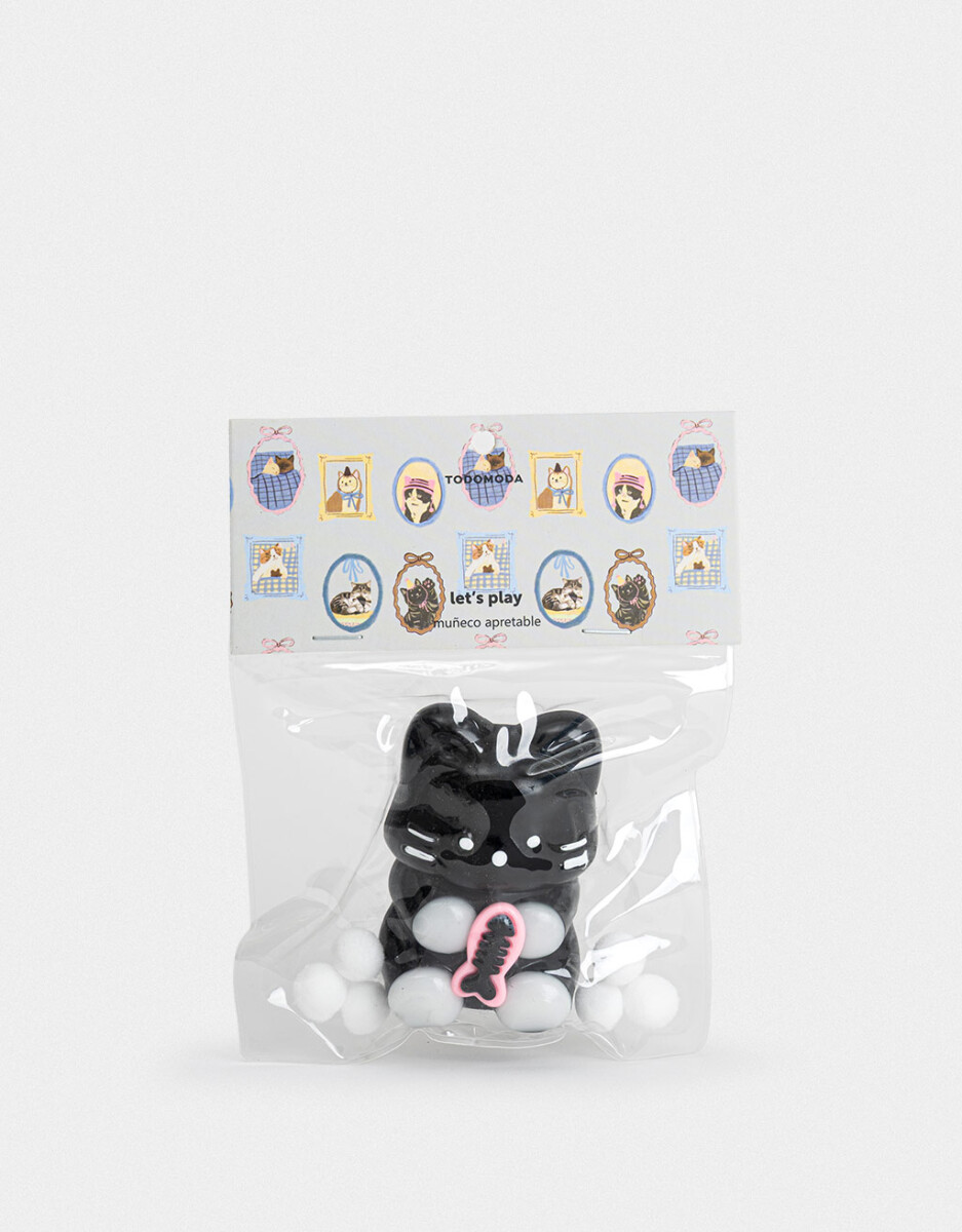 Mini Squishy En Forma De Gatito 