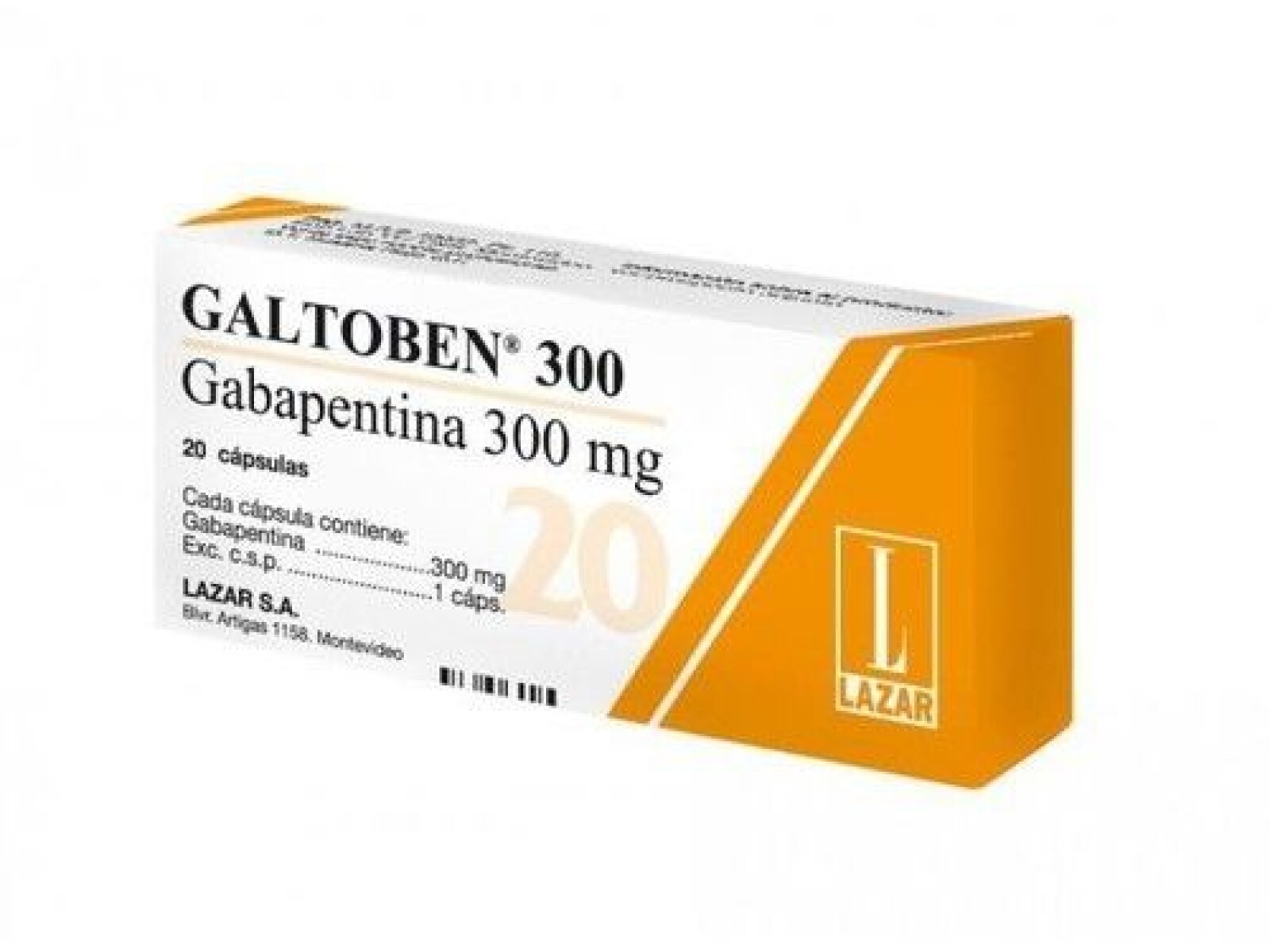 Galtoben 300 mg x 20 Cápsulas – Suplemento Cardiovascular