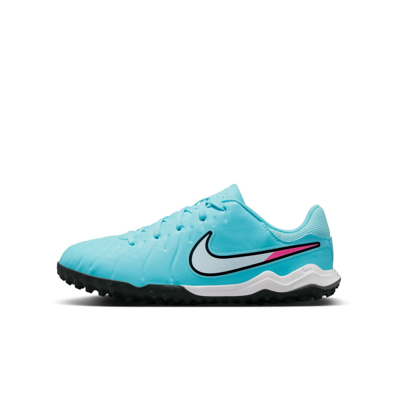 CHAMPIONES NIKE JR LEGEND 10 ACADEMY TF Niños DV4351-401 Turquesa-rosado