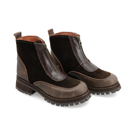 BOTA CUERO - VENET DIALL MARRON