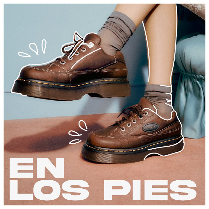 En los pies