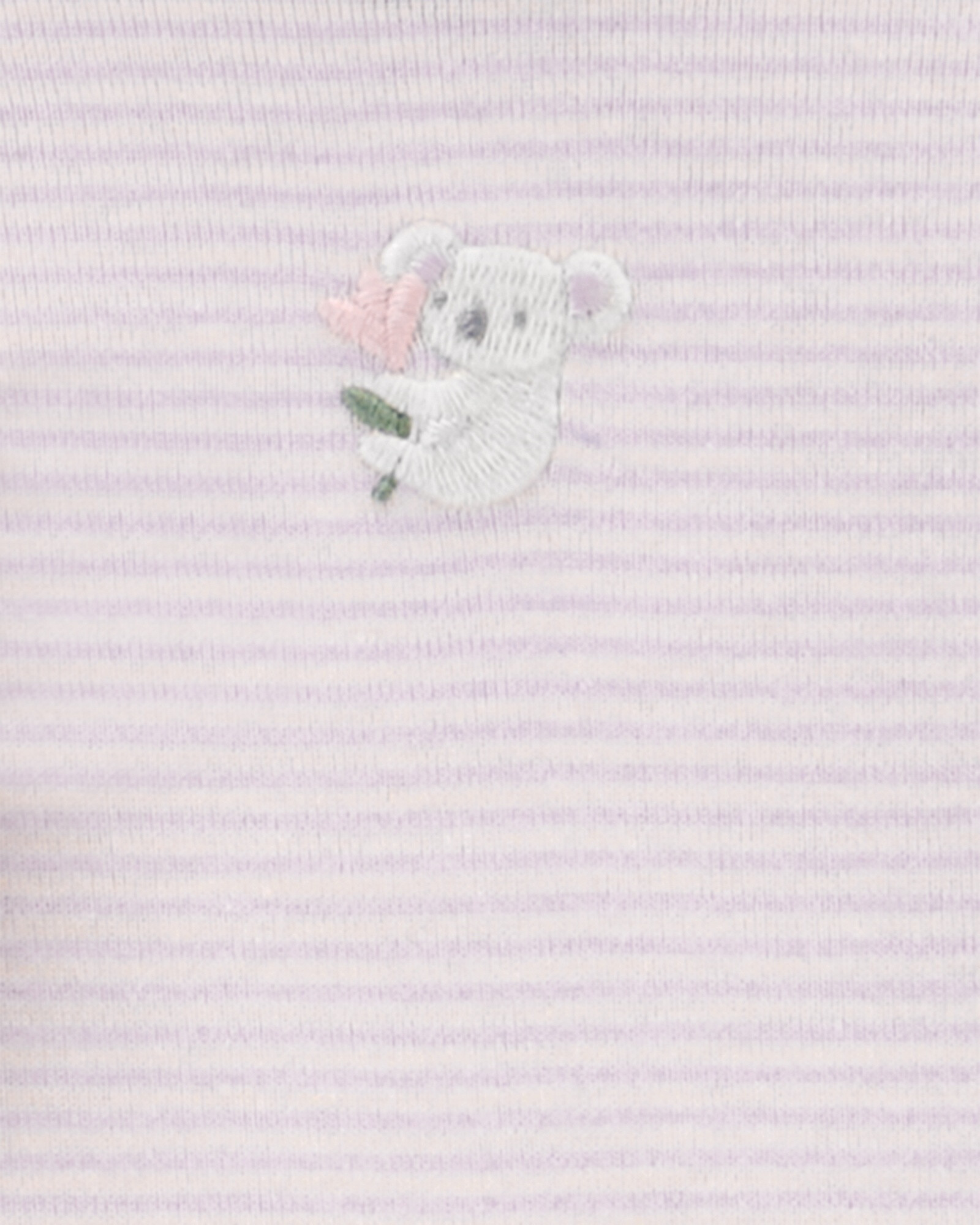 Set tres piezas de algodón, pantalón y dos bodies, diseño koala Set tres piezas de algodón, pantalón y dos bodies, diseño koala