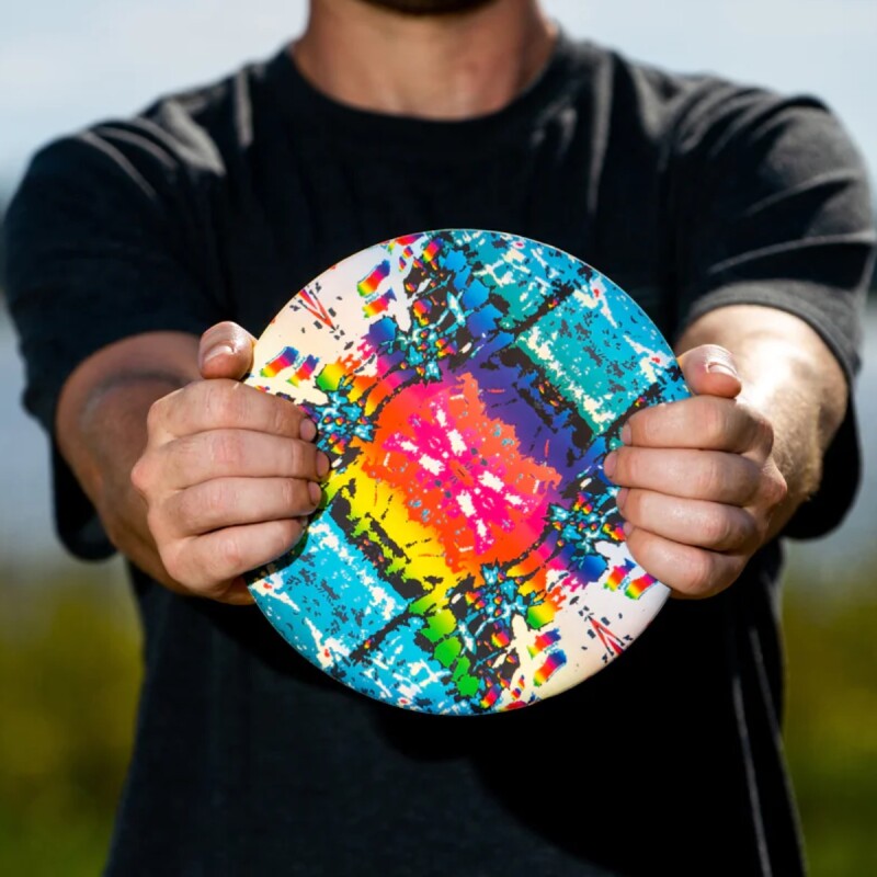 Frisbee Wingman Pro Waboba Rainbow Dye