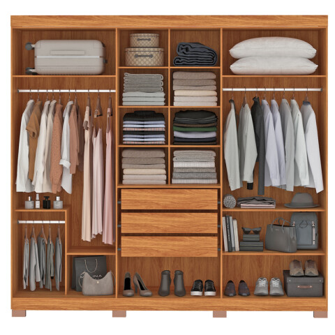Ropero Lazio 235 cm 6 Puertas Ropero Lazio 235 cm 6 Puertas