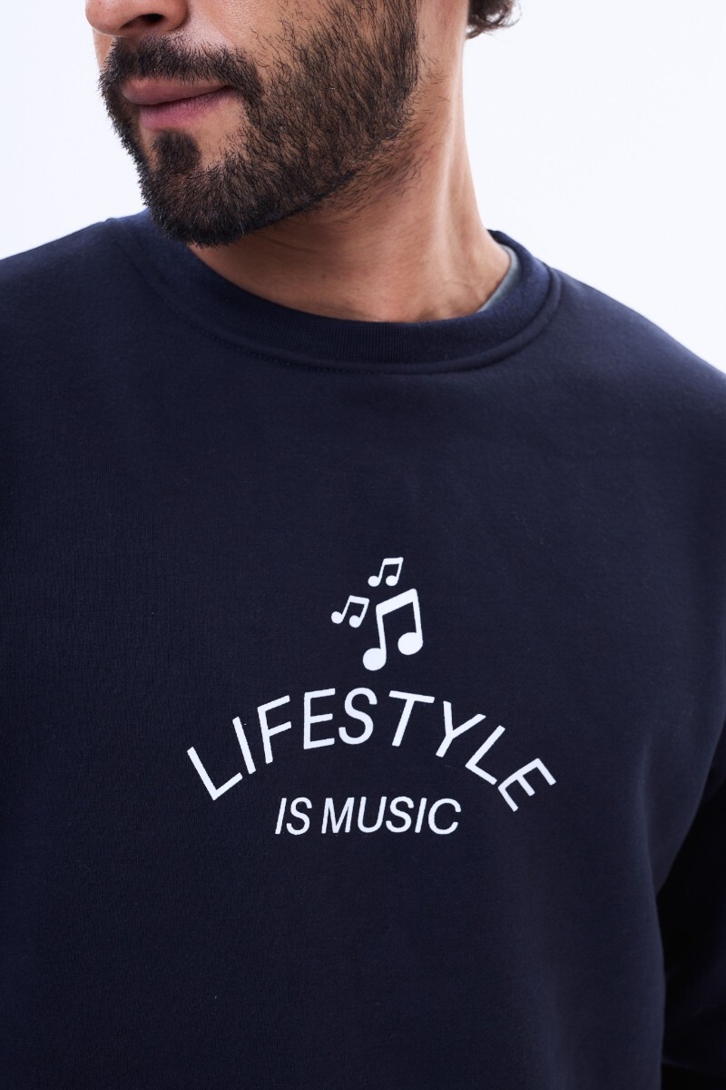 Buzo Felpa Potosi Azul