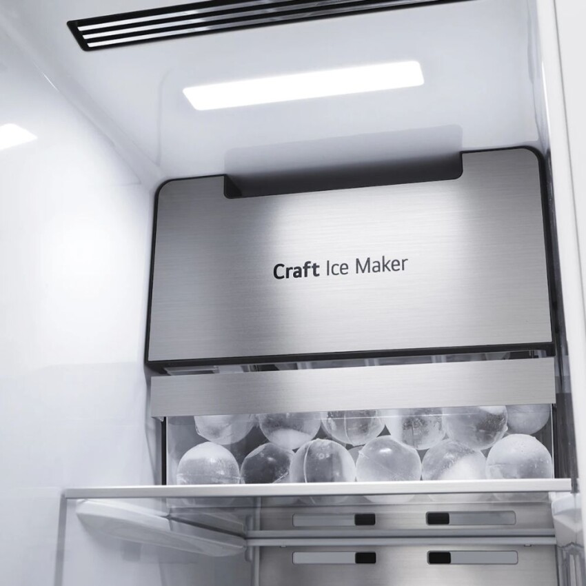 Heladera LG Instaview GS66SXSC inox. con dispensador Heladera LG Instaview GS66SXSC inox. con dispensador