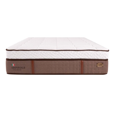 COLCHÓN 1 1/2 PLAZA RESORTESPOCKET1 NATURAL-BEIGE IMPERIALE DUO SPRING